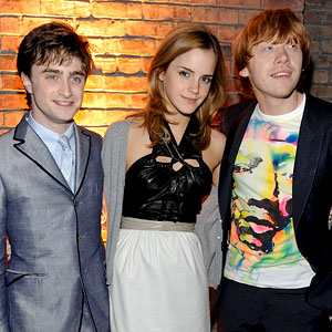 Rupert Grint, Emma Watson, Daniel Radcliffe Rupert Grint, Emma Watson, Daniel Radcliffe